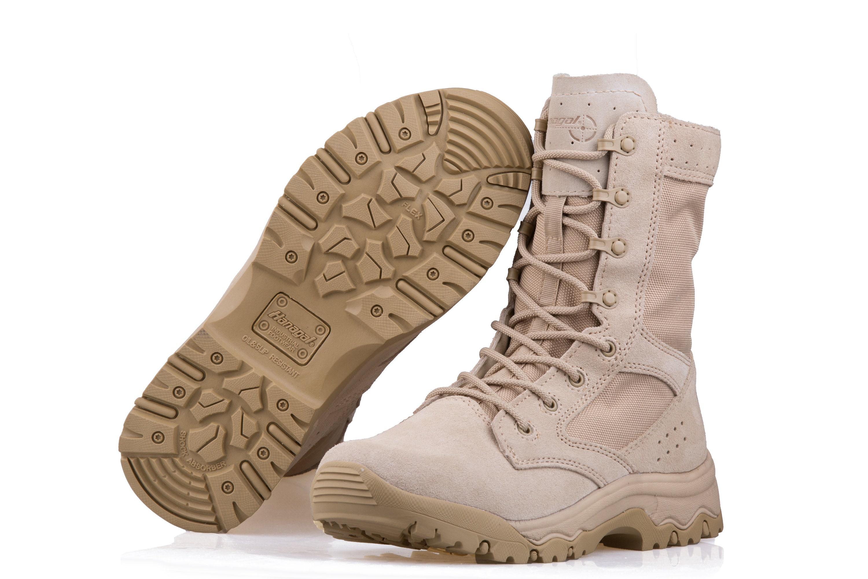 HANAGAL Combat boots faster slipon army hunting boots hot Etsy