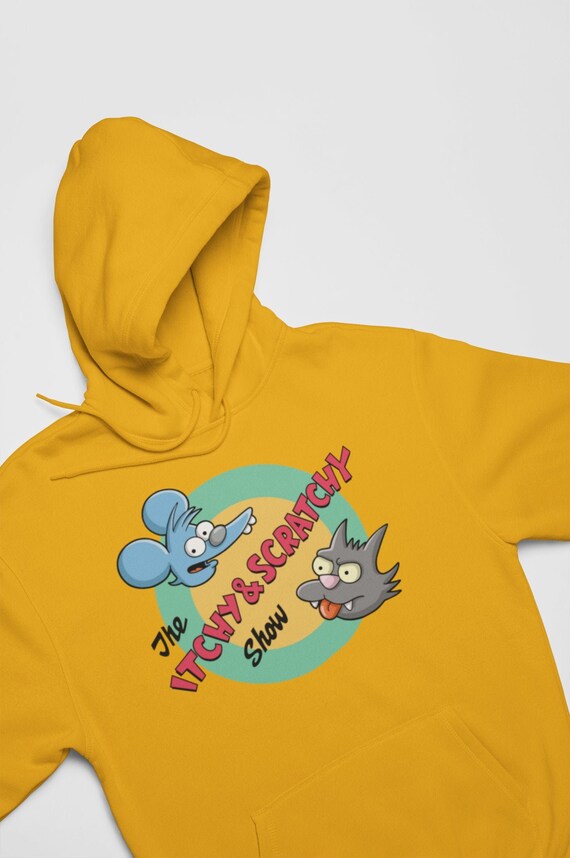 The Itchy \u0026 Scratchy Show Hoodie the 