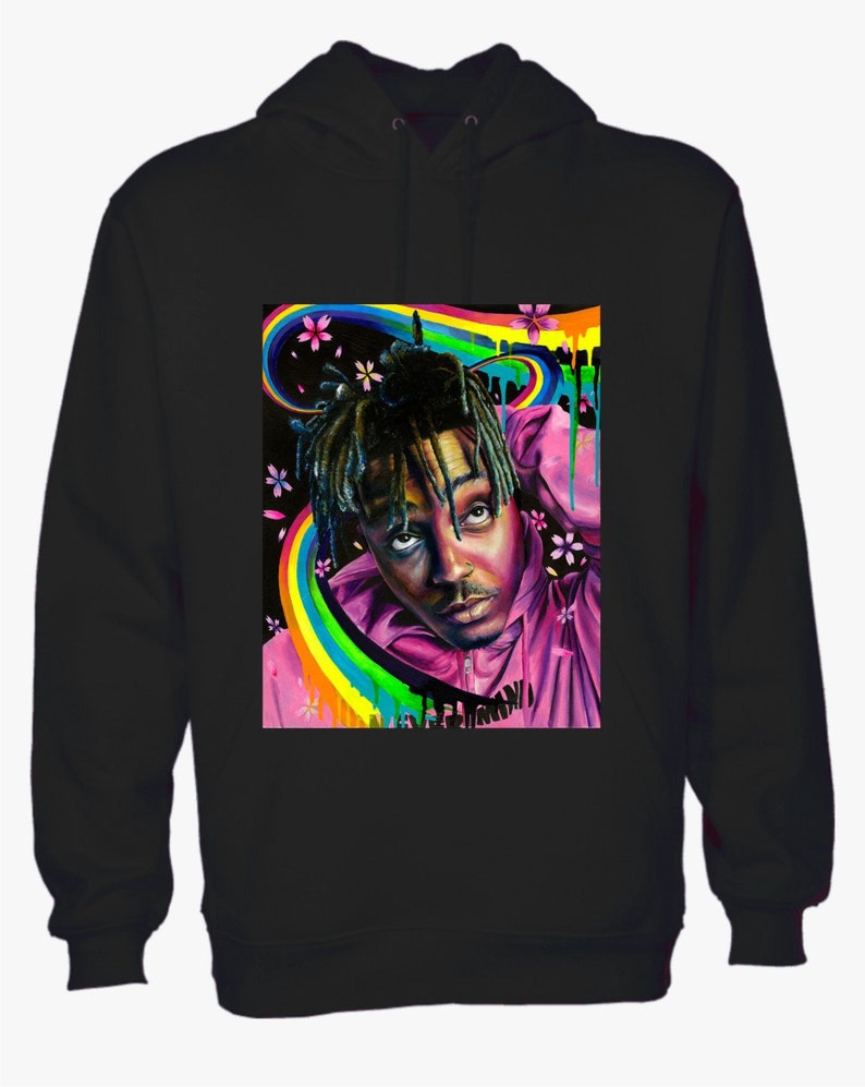 Juice World black hoodie Etsy