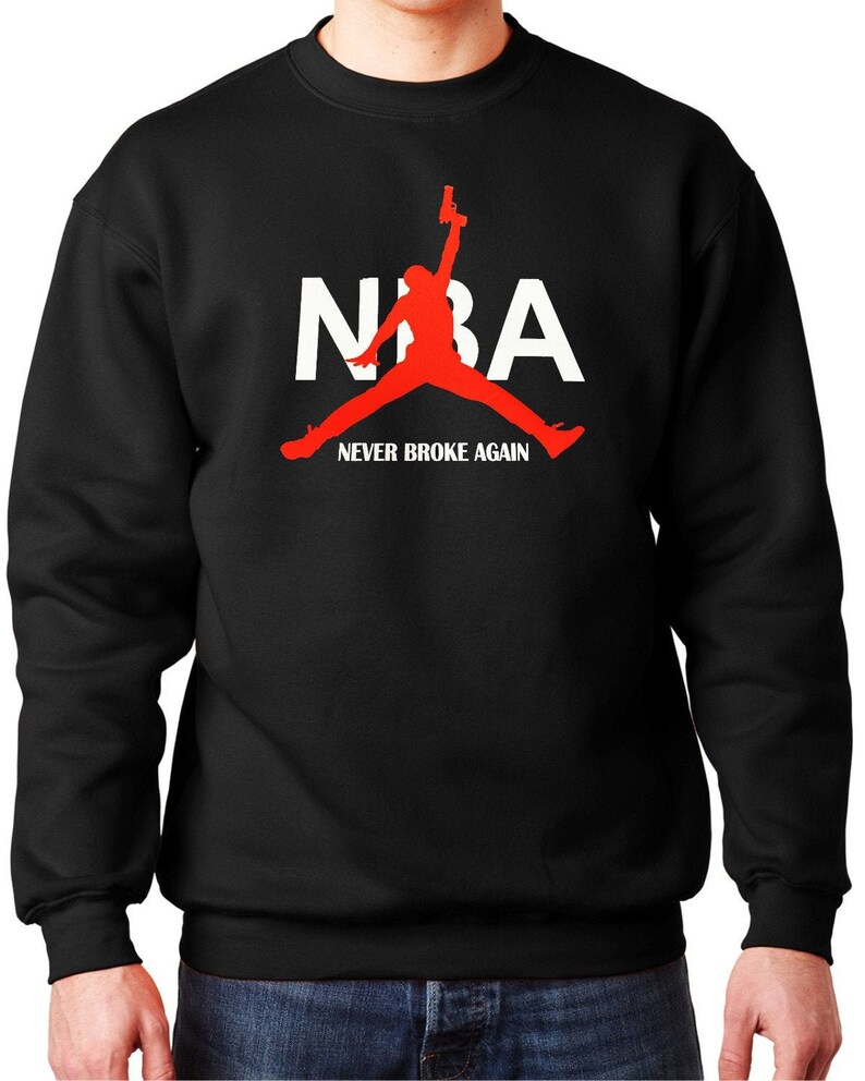 NBA YOUNGBOY NBA Black crewneck | Etsy