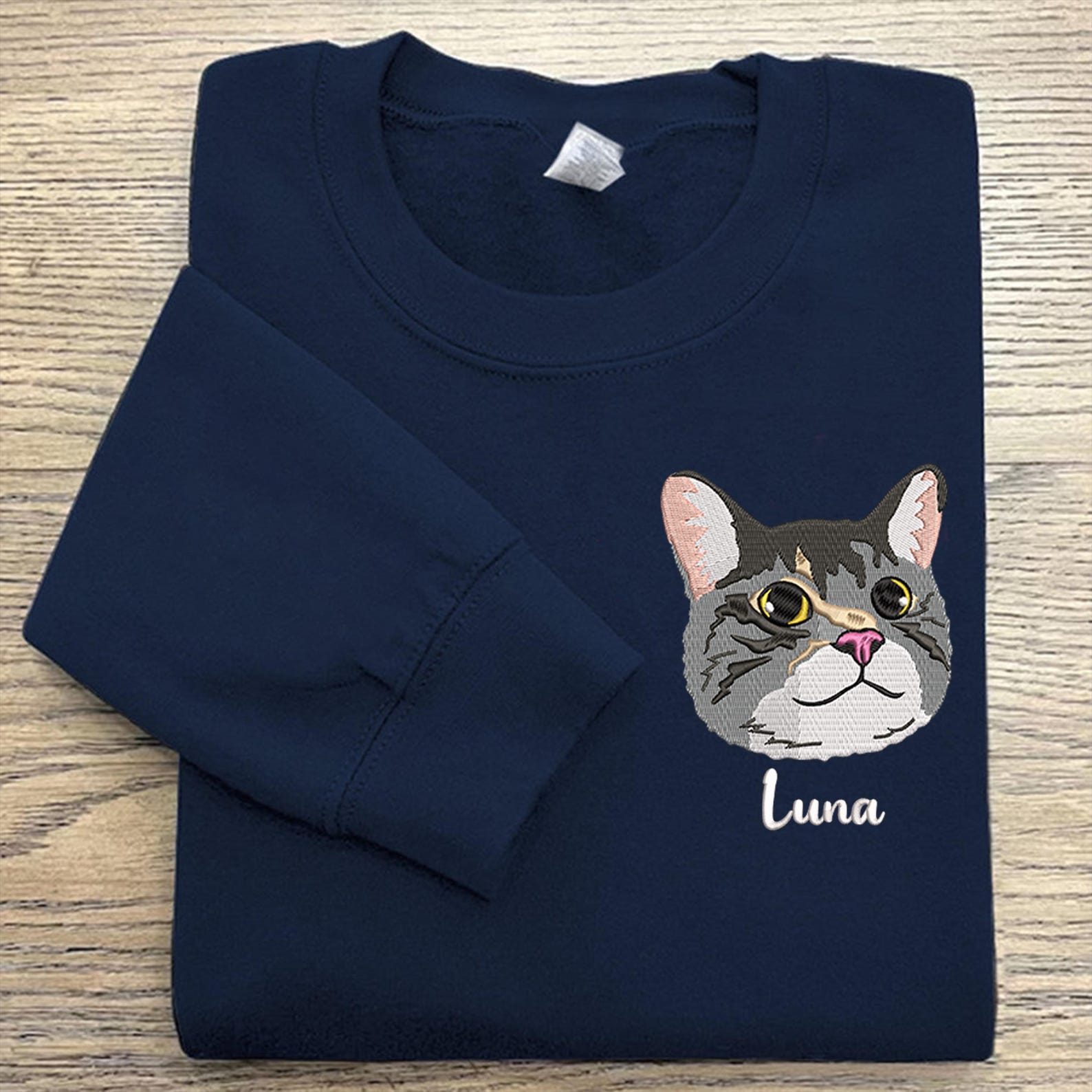 Thanks For The Belly Rubs Ver Cat Photo - Personalized Custom Sweatshirt