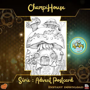 ChampiHouse - Advent Postcard