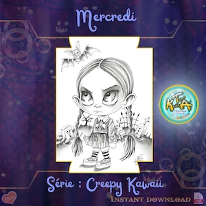 Wednesday - Creepy Kawaii