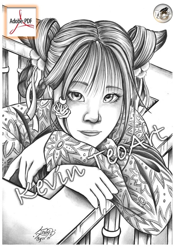 Nezuko Coloring Pages - Free Printable Coloring Pages for Kids