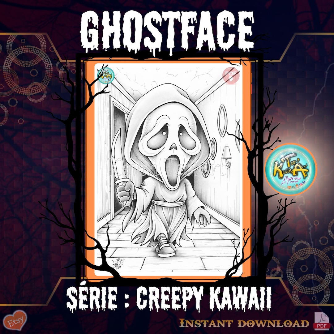 Ghostface - Creepy Kawaii - Etsy