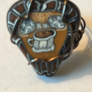 Wire Made Statement Ring