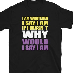 Nonbinary Tee - Genderqueer and Enby T-Shirt - Non Binary and Transgender Gift Shirt - LGBTQ Pride Shirts