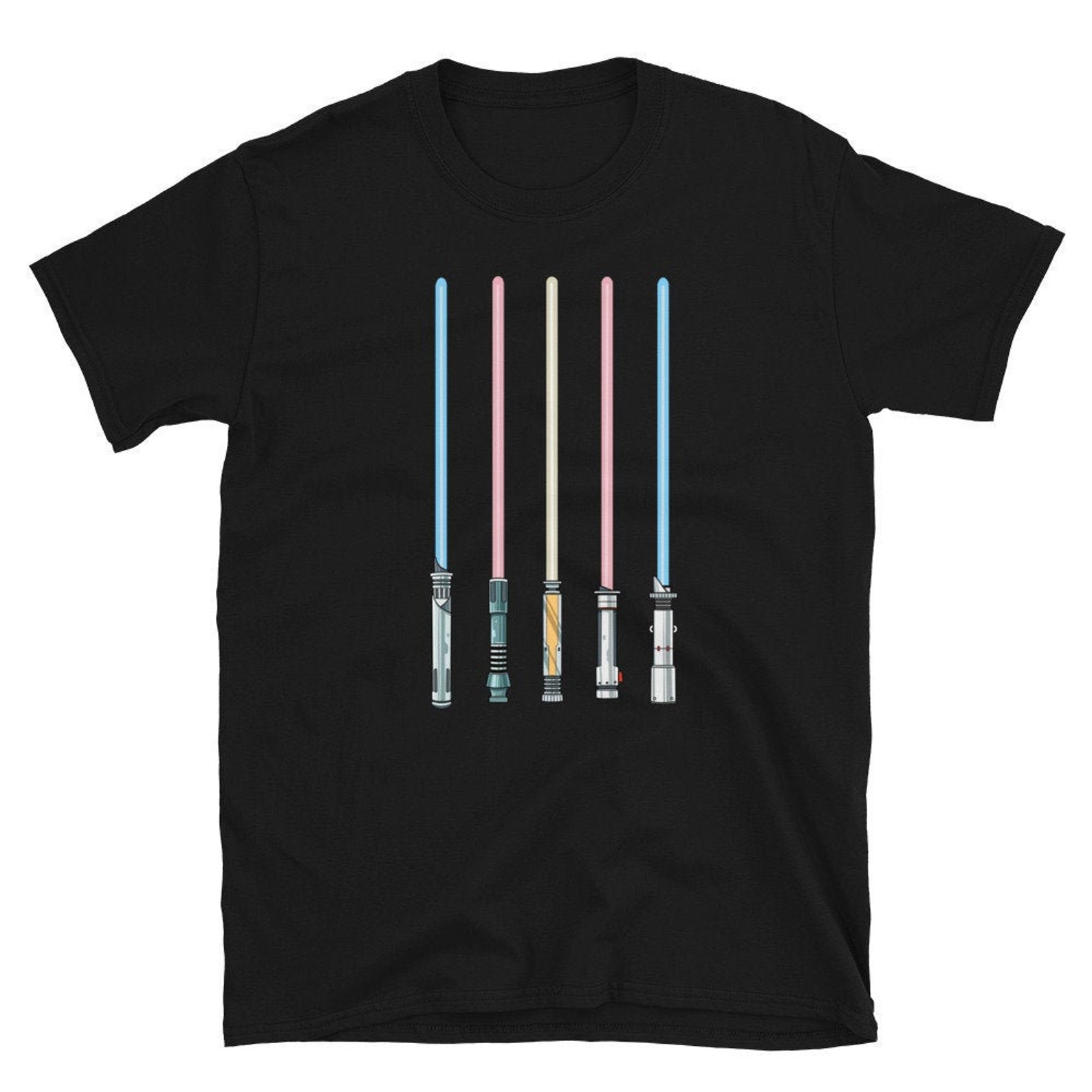 Funny Transgender Light Sword Tee - Transsexual and Transgender Science Fiction Gift - Transgender Nerd Shirt - Funny LGBTQ Pride Shirt