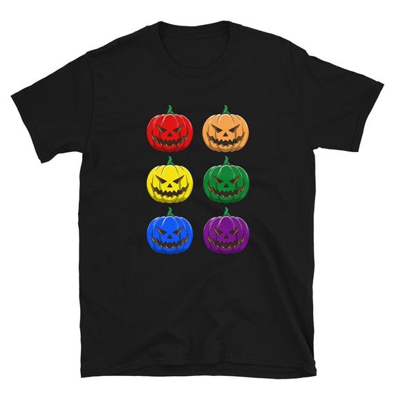 Lgbt Bisexual Pride Cat Rainbow Witch & Hat Gay Halloween T-Shirt Lgbt Bisexual Pride Cat Rainbow Witch & Hat Gay Halloween T-Shirt