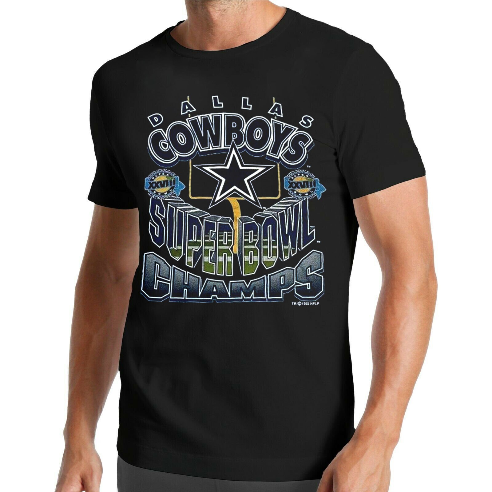 Vintage 1993 Dallas Cowboys Super Bowl Champs TShirt Größe Etsy