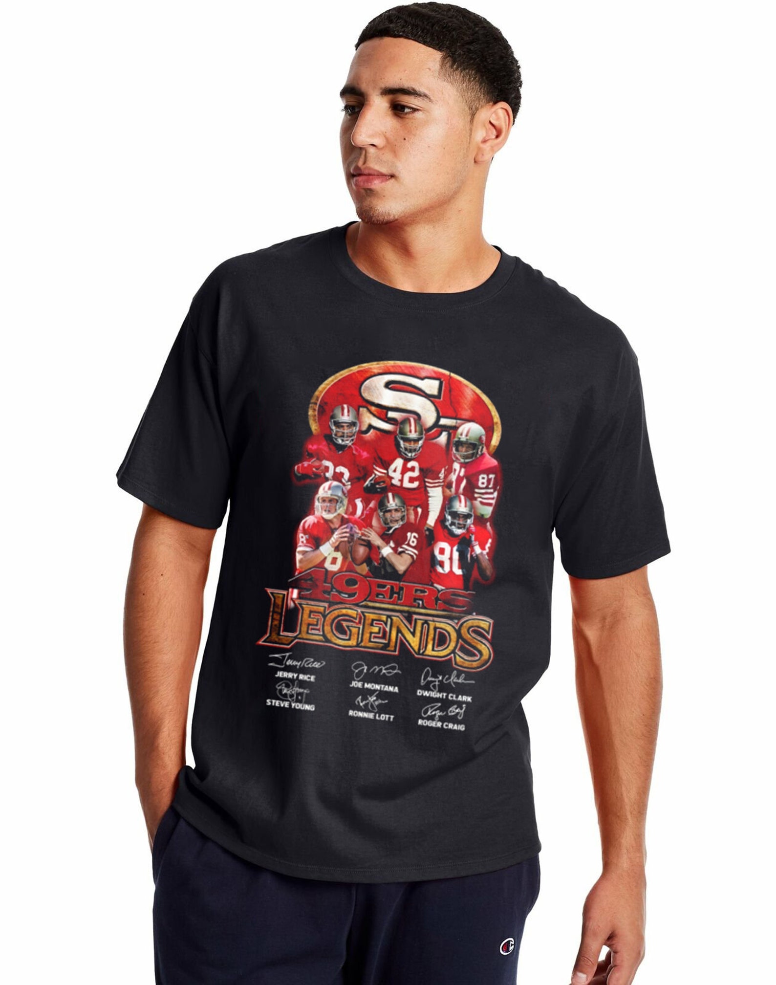 San Francisco 49ers Legends American Football Shirt NFL | Etsy