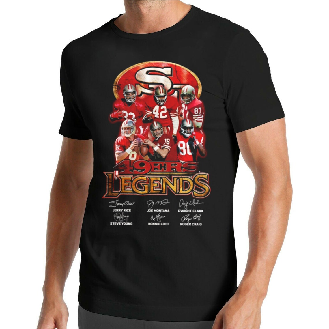 San Francisco 49ers Legends American Football Shirt NFL | Etsy