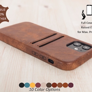 Leather Phone Case / Wallet with Card Pockets