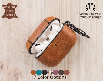 Leather Apple AirPods Pro Case, Apple Airpods Gen 3, 1, 2, Pro, Pro, Gen 3, Custom Keychain Airpods Case, Airpods Case Cute, Earphones Case