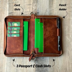 Porta-passaporte de couro genuíno, capa para passaporte, carteira de couro para passaporte com alça de pulso, estojo para passaporte personalizado, carteira de presente de viagem personalizada