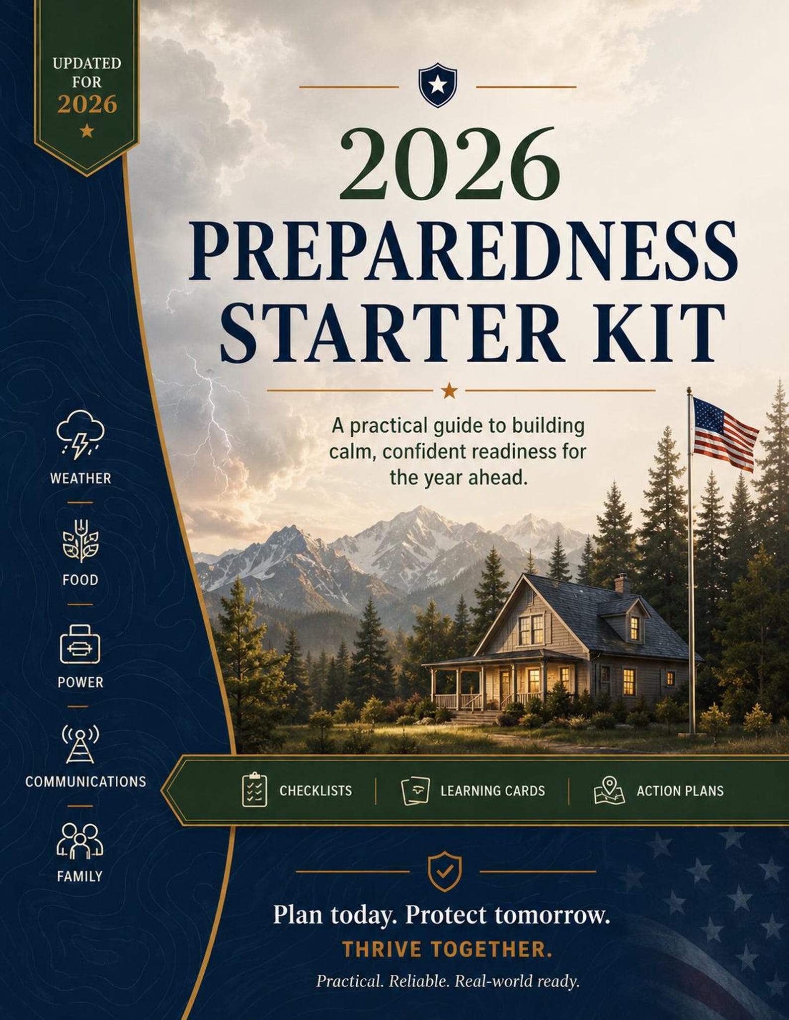 2026 Survival Readiness Starter Kit PDF | Emergency Preparedness Guide ...