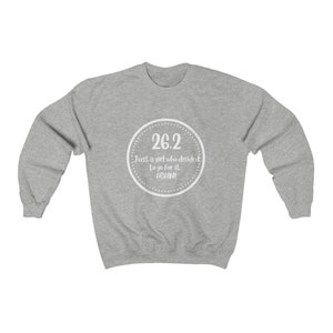 Marathon Sweatshirt | Crewneck Sweatshirt