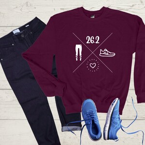 Marathon Sweatshirt | Crewneck Sweatshirt