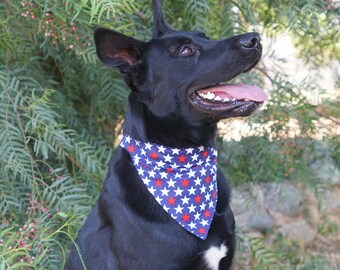 Patriotic Dog Bandana - Personalized, Teddy&Co.
