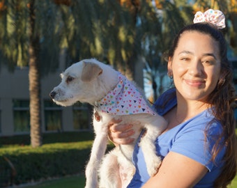 Triangle Confetti Dog Bandana - Personalized, Teddy&Co.