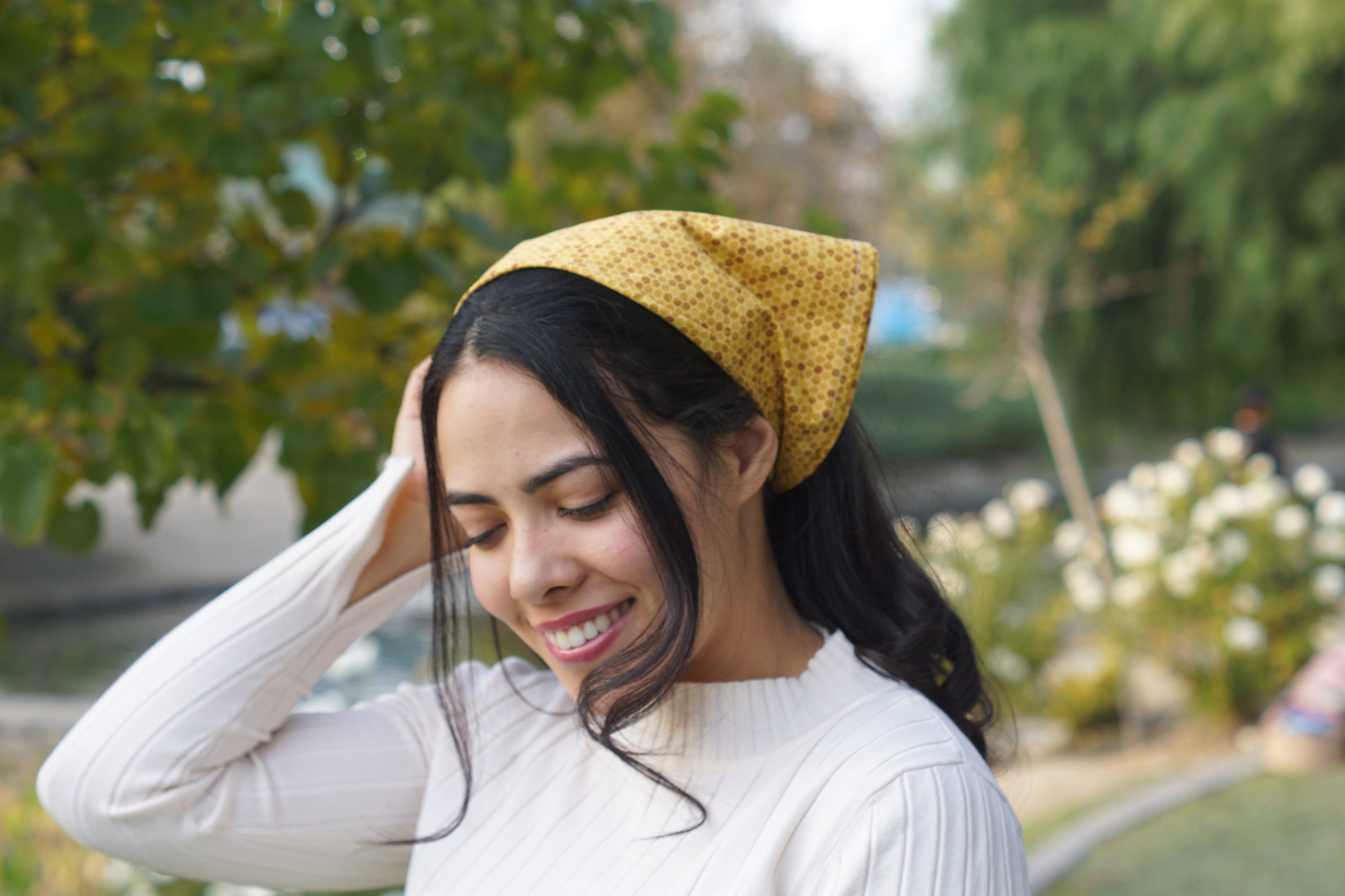 Honeycomb Hair Bandana - One Size Fits All, Teddy&Co.