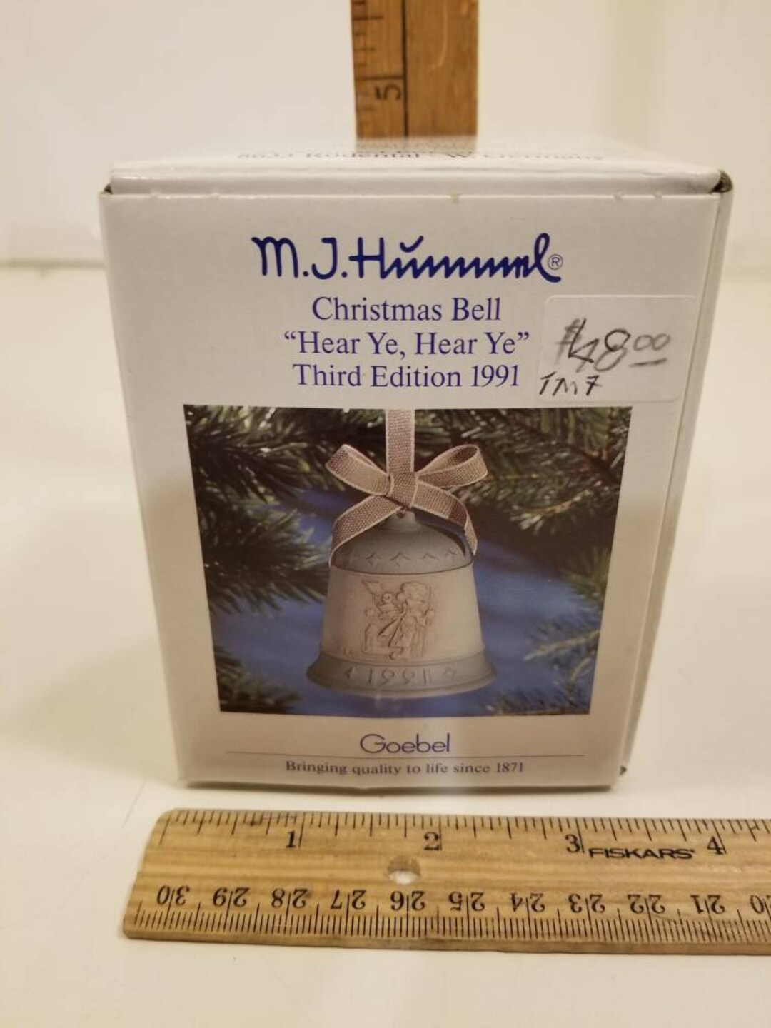 Hummel Christmas Bell 1991 Etsy
