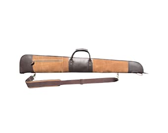 Brown Waxed Canvas Leathe Henry Rifle case | Ships Out Same Day!