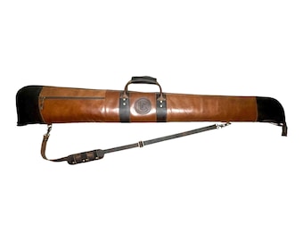 Leather Shotgun Case | YKK Zipper | FREE SHIPPING