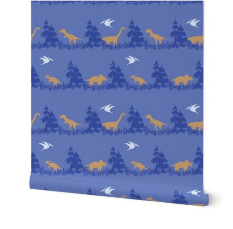 Dinosaur Wallpaper Nursery and Children’s Wallpaper - Etsy