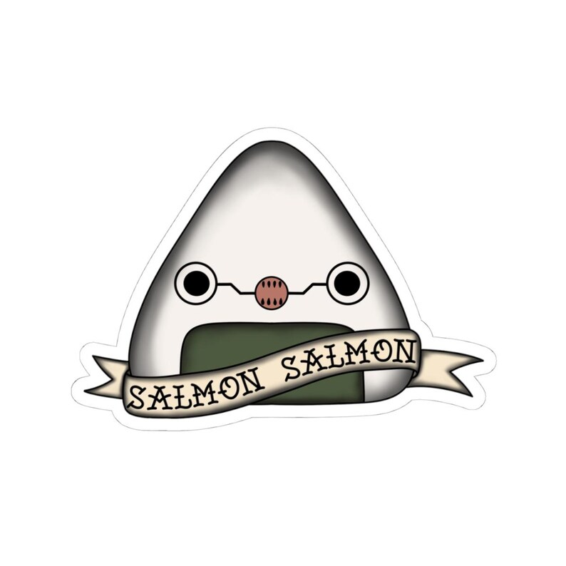 Toge Inumaki Rice Ball | Kiss-cut Stickers - Etsy