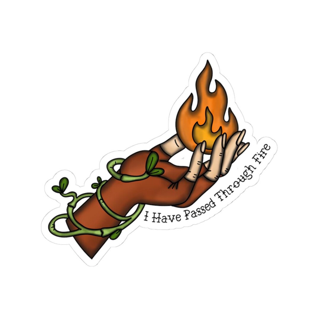 Keyleth | Passed Through Fire | Vox Machina| Kiss-cut Stickers - Etsy