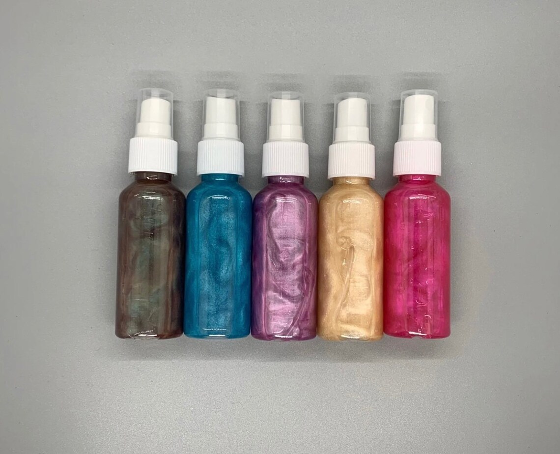 Homemade Shimmer Body mist Etsy