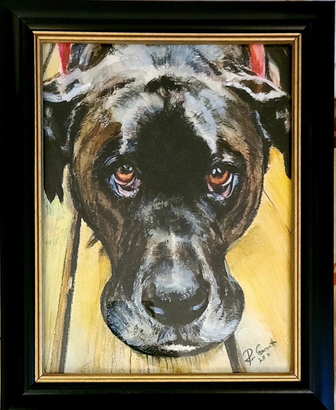 Custom Drawing by Ron Colored Pencil and Watercolors Etsy