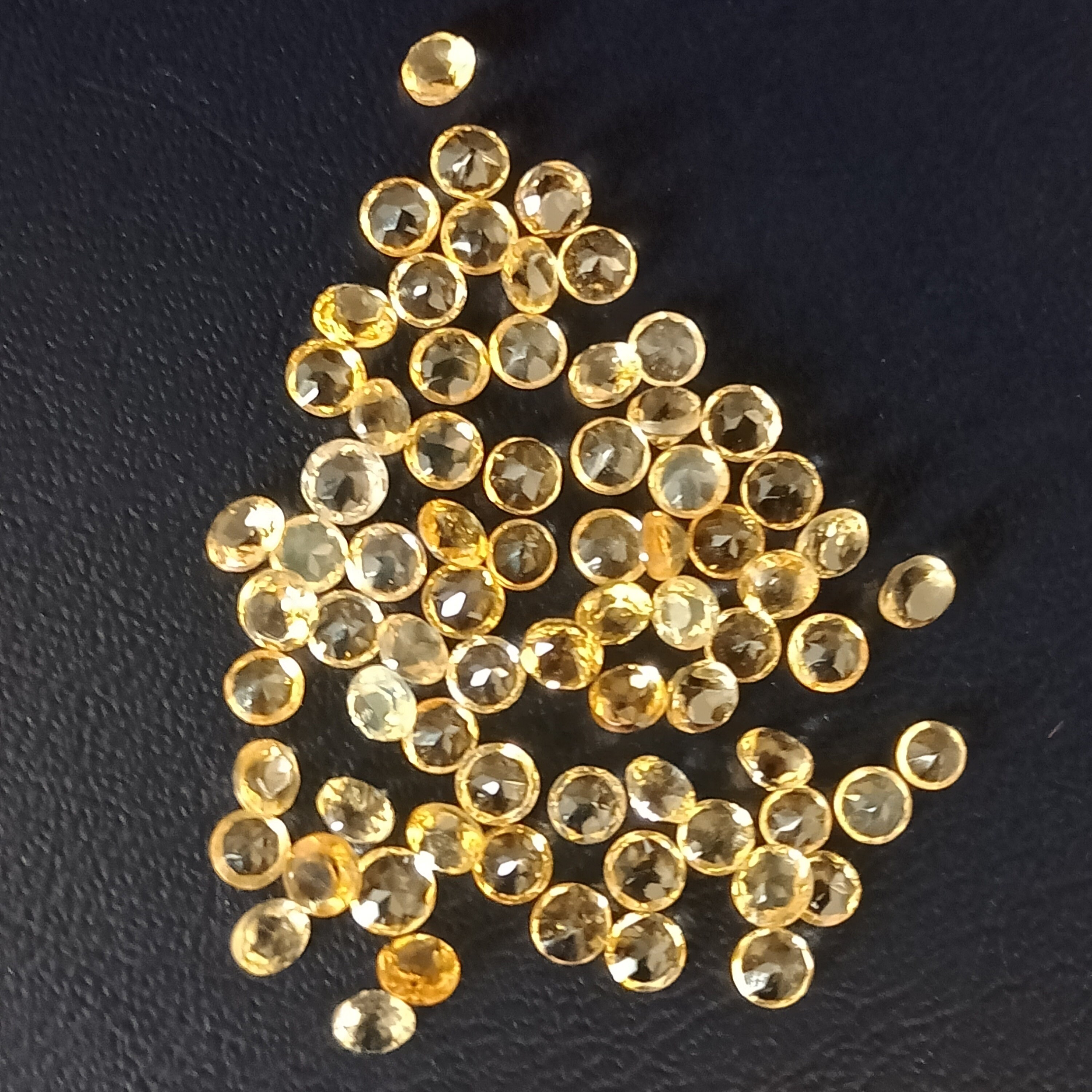 Kristal citrien edelsteen kleine steen van citrien | Etsy