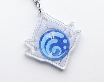 Snezhnaya (Childe) Vision - Genshin Impact Acrylic Keychain