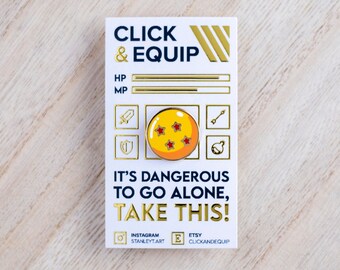 4-Star Ball - Mini Enamel Pin