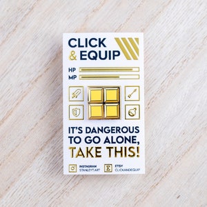 Tetris Block - Mini Enamel Pin