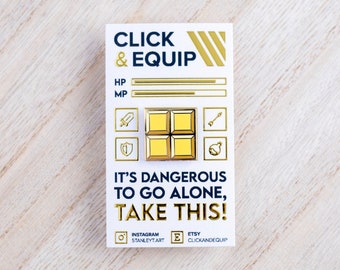 Tetris Block - Mini Enamel Pin