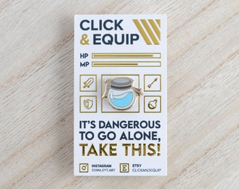 Shield Potion - Mini Enamel Pin