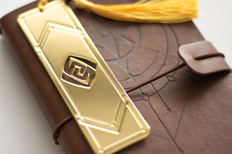 Genshin Impact Adventurer's Handbook Leather Journal Etsy