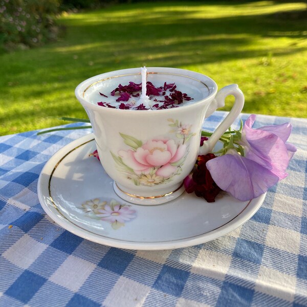Teacup Candle Etsy