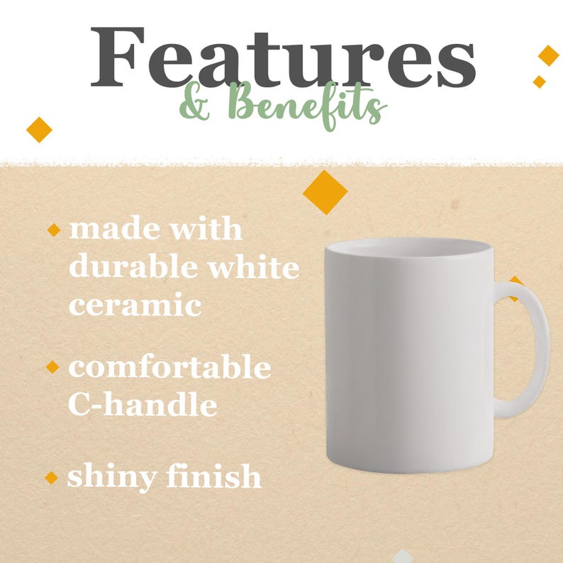 Wildflower Ceramic 11 ounce Coffee Mug Floral Bouquet Gift for Mom cute colorful shiny finish comfortable C-handle durable white ceramic image 3