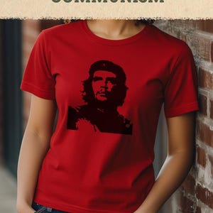 Hammer and Sickle Shirt: Red Marxist Tee Communism Cute communist gift socialism socialist karl marx marxist marxism image 6