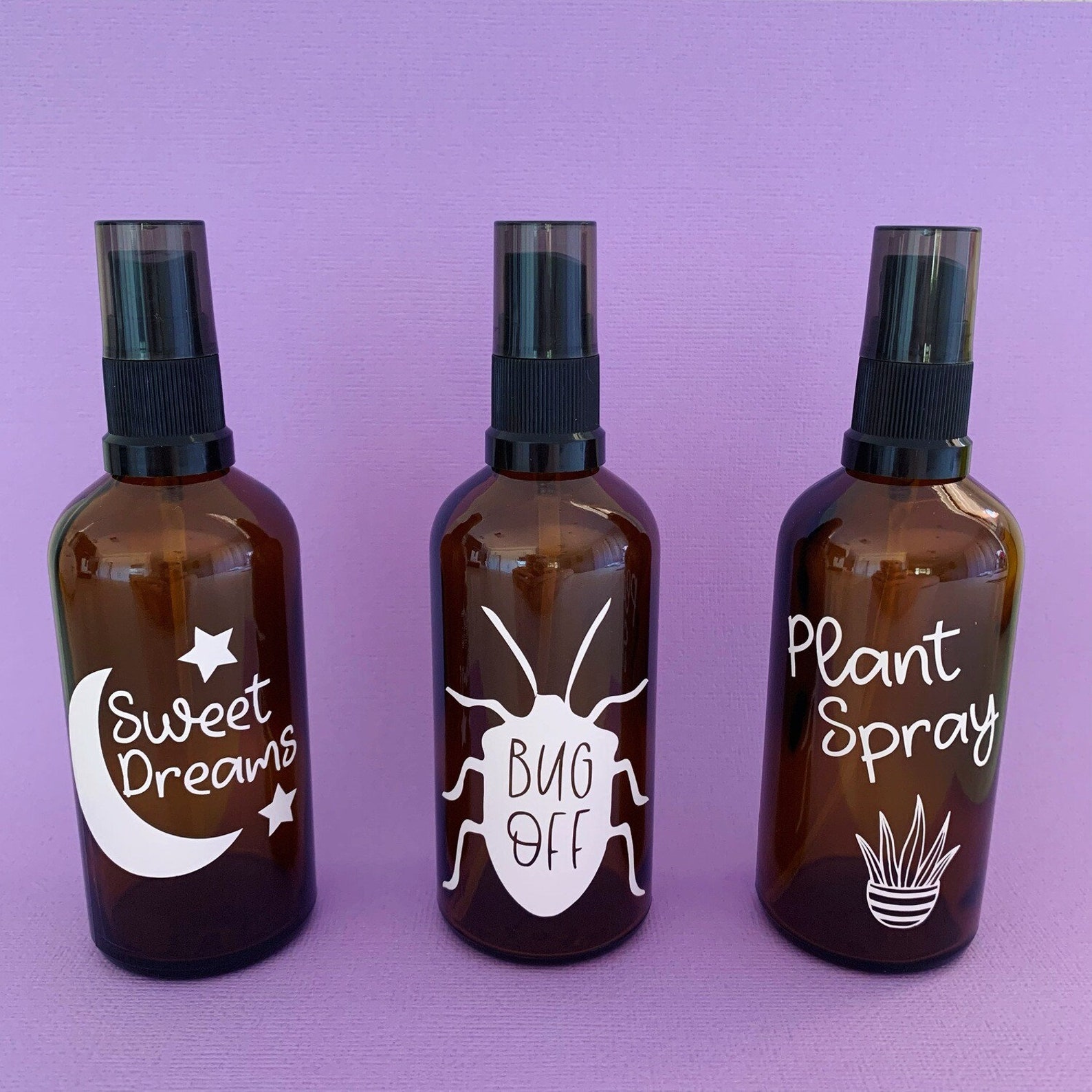 Essential Oil Spray Bottle Labels Etsy