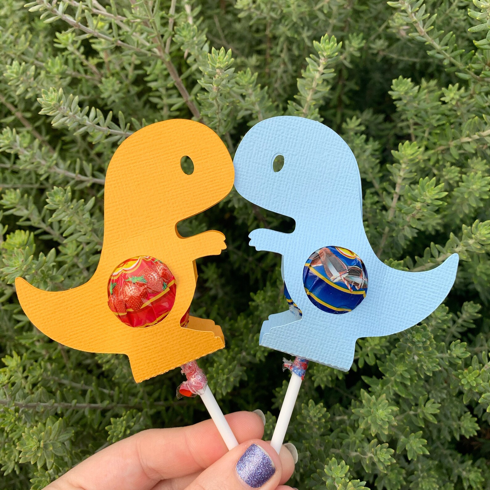 Dinosaur Lollipop Holders Etsy