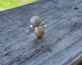 Breastmilk Keepsake Ring: Adjustable 10mm Nursing Jewelry