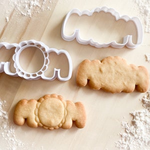 Cortador de galletas multitamaño: Letras del Día de la Madre MOM *93