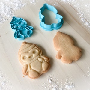Cookie cutter and stamp multi-size: Penguin *188
