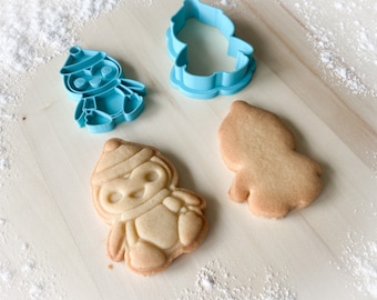 Cookie cutter and stamp multi-size: Penguin *188