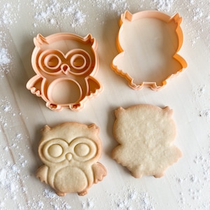 Cookie cutter multi-size: Owl 166 zdjęcie 2
